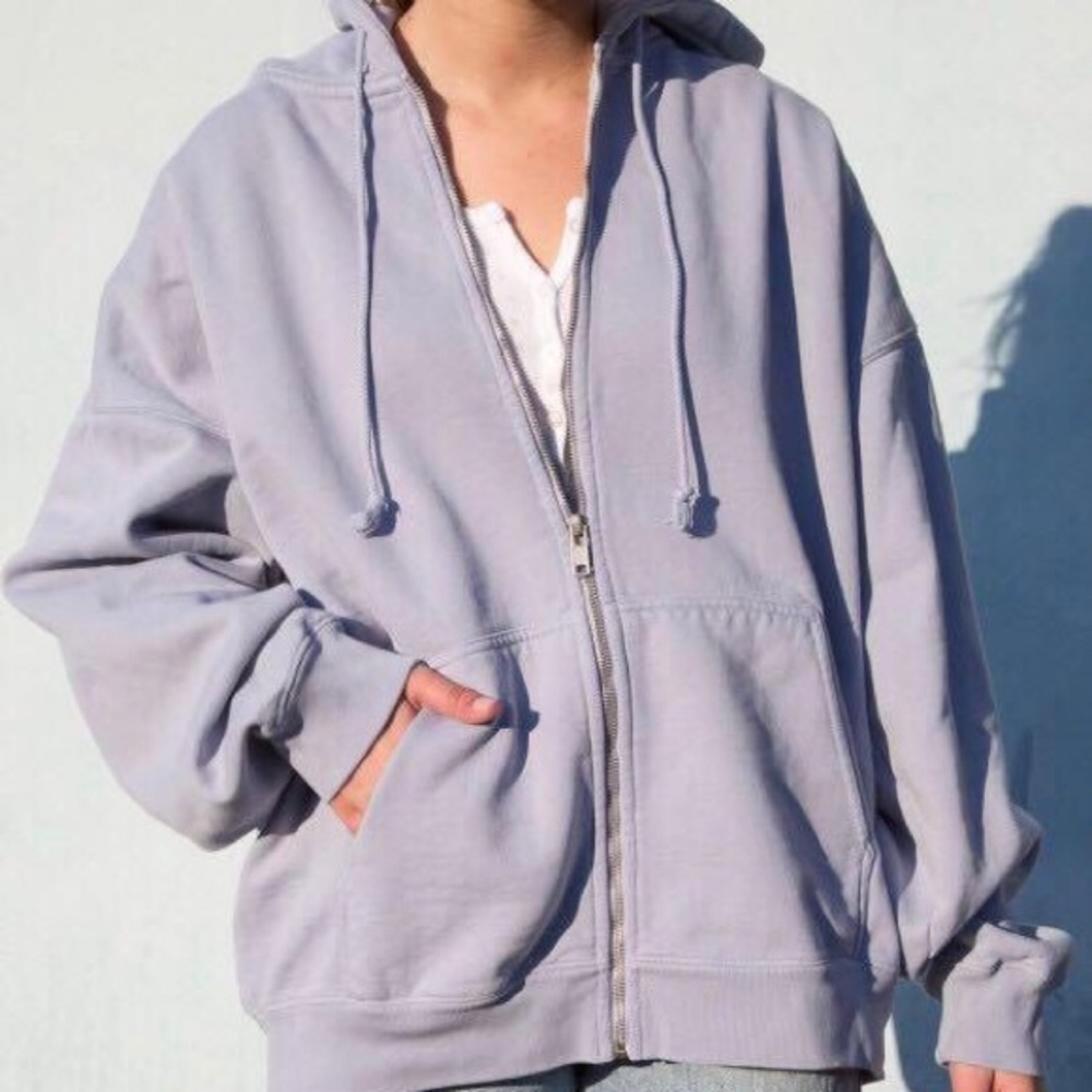 Periwinkle Brandy Melville Christy Hoodie